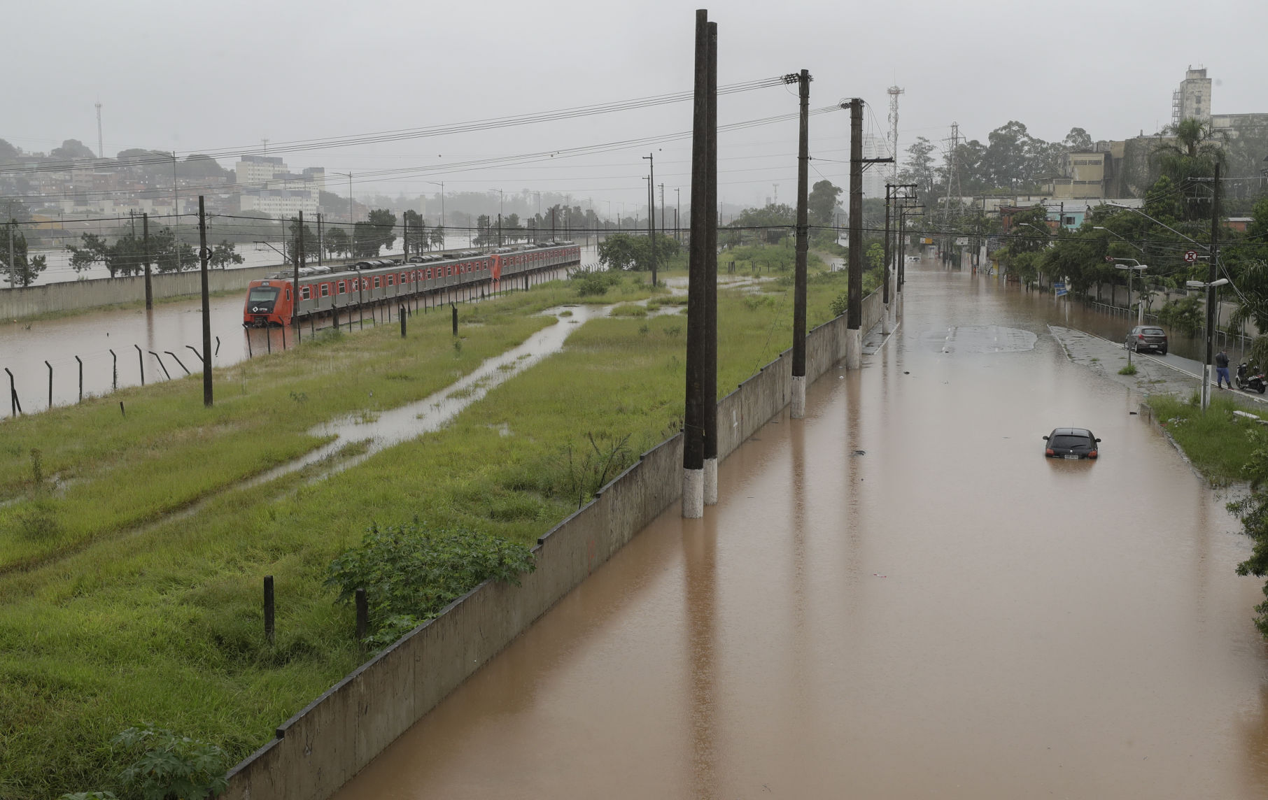 APTOPIX Brazil Heavy Rains